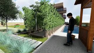 Ev Bahçesi Peyzaj Tasarım Ve Uygulama Projesi / Manisa
