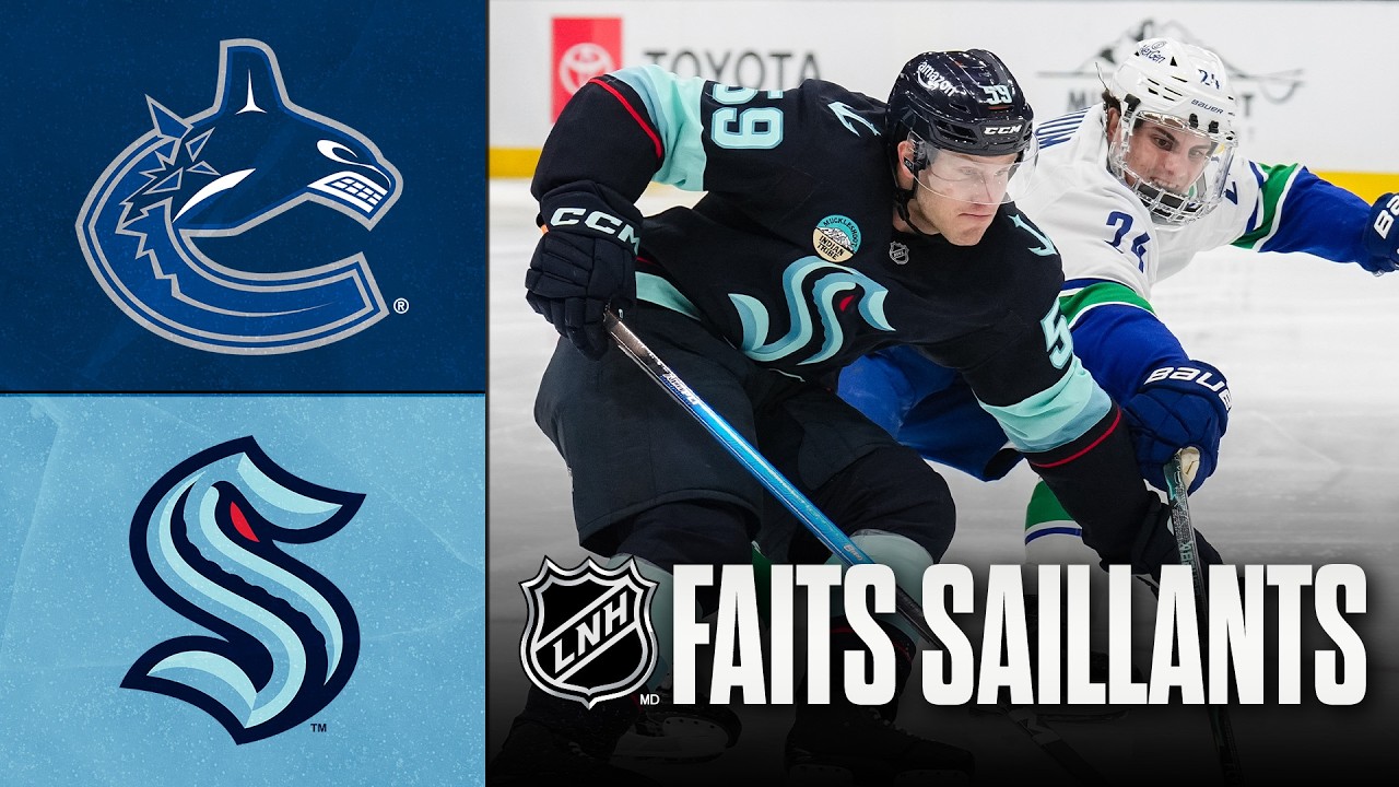 Canucks vs Kraken 28/02/26 | Faits saillants