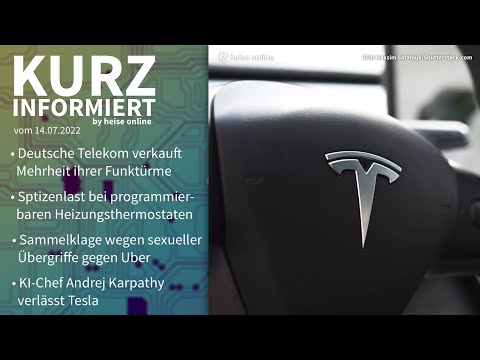 Funktürme, Heizungsthermostate, Klage gegen Uber, Testla Autopilot | Kurz informiert vom 14.07.2022