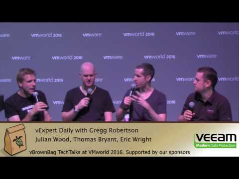 2016 VMworld vExpert Daily led by Julian Wood