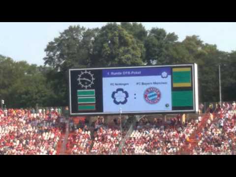 DFB Pokal 2015/2016 FC Nöttingen - FC Bayern München 1:3