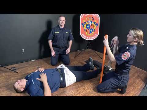 Thumbnail of YouTube video - Pelvic Injury Splint