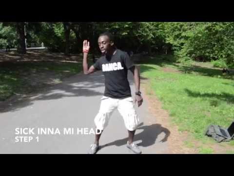 How to dance dancehall: SICK INNA MI HEAD - Blacka Di Danca