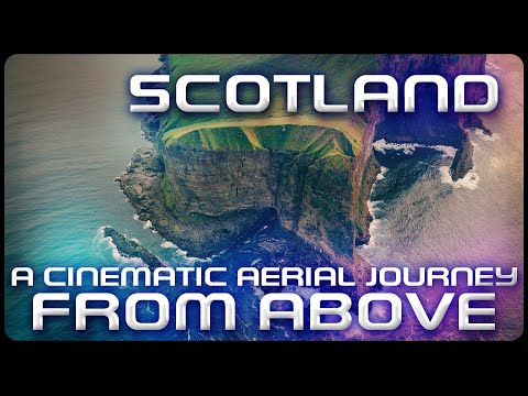 Scotland from Above: A Cinematic Aerial Journey 4K