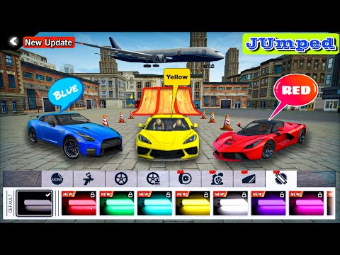 extreme car driving simulator all cars jumped 2023 - new update 2023 android gameplay - part 1