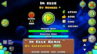 Download lagu 'Im Blue' 100% (Harder) by Noweek [ALL COINS] | Geometry Dash | mp3