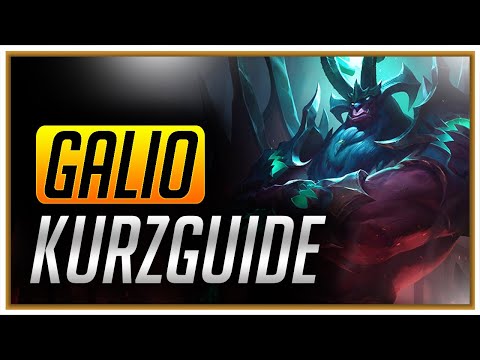 Galio Support Guide Runen und Items Season 11 | German S11