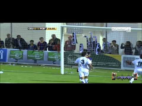 Ceuta vs FCBarcelona 0-2 Copa del Rey 2010-2011 16/final HD