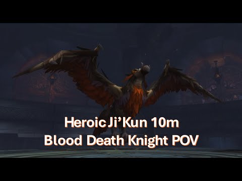 Heroic Ji'Kun 10m Blood Death Knight POV