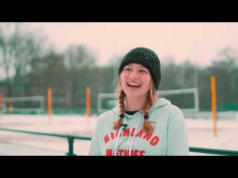 Sneeuwvolleybal bij Irene Beach!
