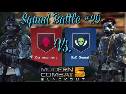 "EPIC MATCH" - Modern Combat 5 - Squad Battle #29 | DN vs SxC Domain