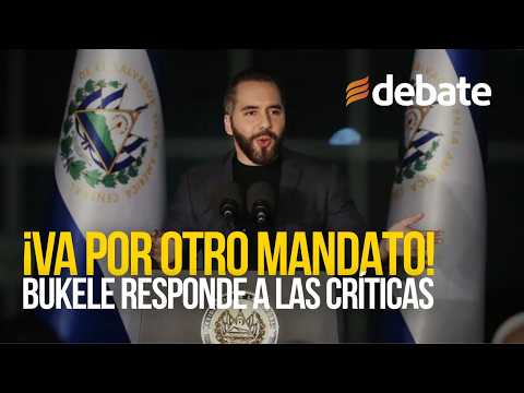 El Debate News examines Bukele's defense of presidential reelection