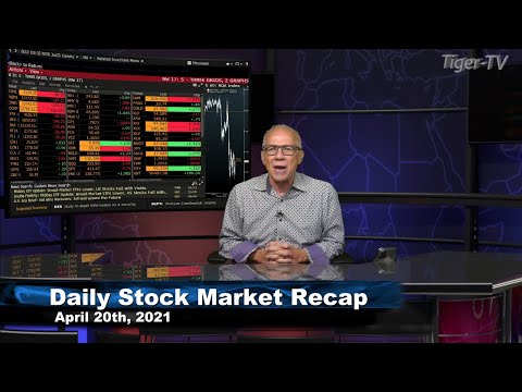 April 20th, Daily Stock Market Recap with Tom O'Brien - 2021