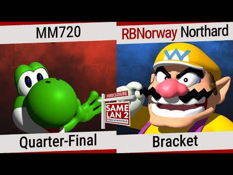 SameLAN 2: SotFB - MM720 (Yoshi) vs RBN | Northard (Wario) - WQ - Mario Party 3 Duel Mode