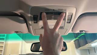 Program Garage Door Opener On Your Lexus And Toyota HomeLink System