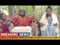 BREAKING NEWS LOCALS CONFRONT AFRICAN TRIBE LIVING IN SCOTTISH FOREST
