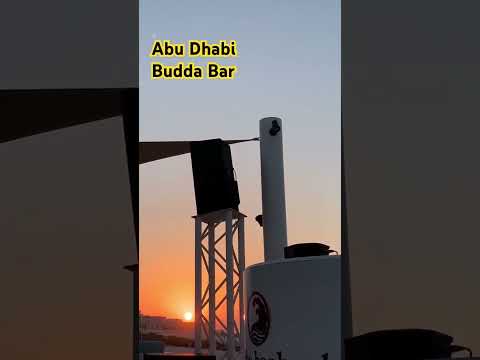 Sunset @ Buddha Bar 🇦🇪 #abudhabi #uae #saadiyatisland #stregis #sunset