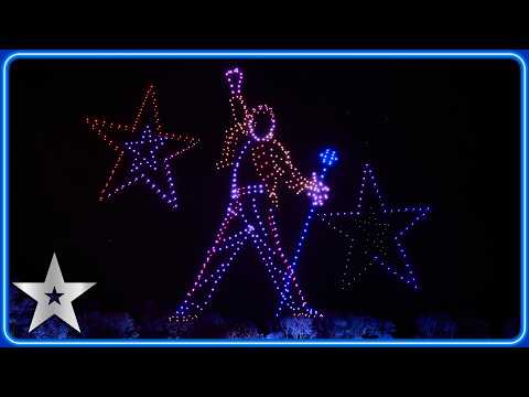 Celestial LIGHT UP Blackpool with 'Best of British' DRONE SHOW! | Auditions | BGT 2026