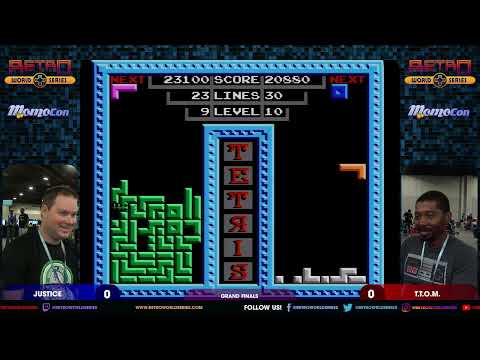 Justice vs T.T.O.M. (Grand Finals) - Tetris (NES - Tengen) - Momocon 2024