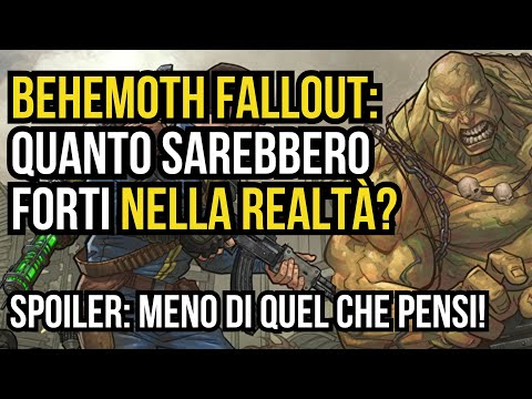 Quanto sarebbe forte un SUPERMUTANTE BEHEMOTH nella vita vera? Non ci crederai! (FALLOUT LORE ITA)