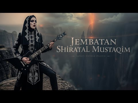 JEMBATAN SHIRATAL MUSTAQIM - GOTHIC GIRLS METAL RELIGI (OFFICIAL LYRIC MUSIC VIDEO)