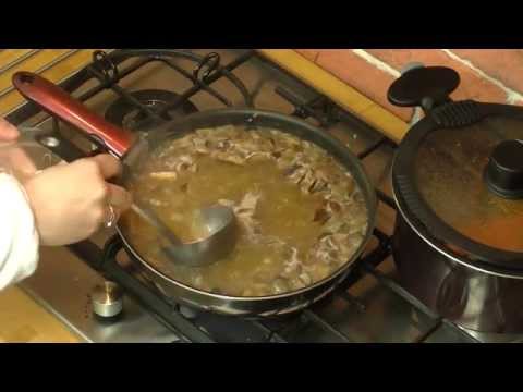 Homemade Recipe, Delicious Mushroom Soup Made with Fresh Mushrooms
