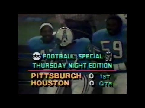 1980-12-04 Pittsburgh Steelers vs Houston Oilers