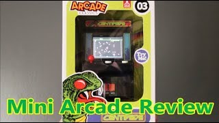 Centipede Mini Arcade Review Basic Fun Arcade Classics #03 - The No Swear Gamer