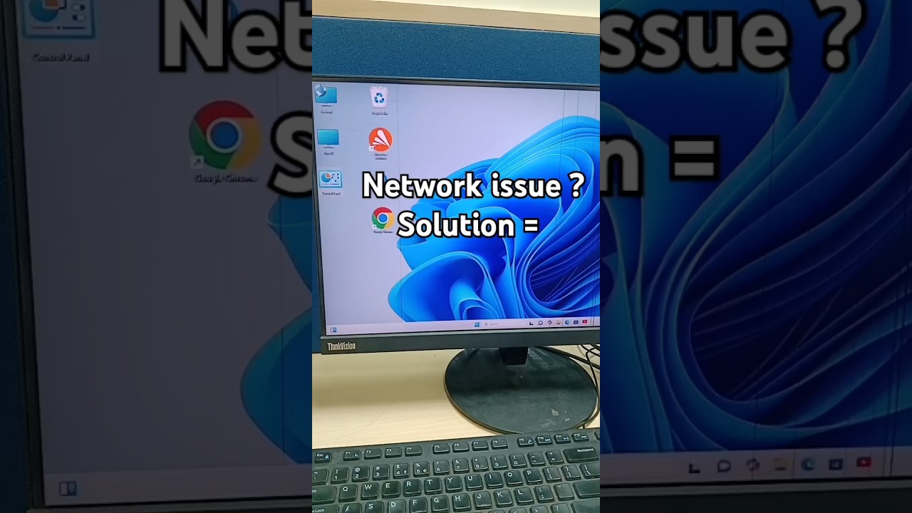 🔍 No Internet Access in Computer? Network Problem 100% Fix करें! ⚙️ #network #windows #computer