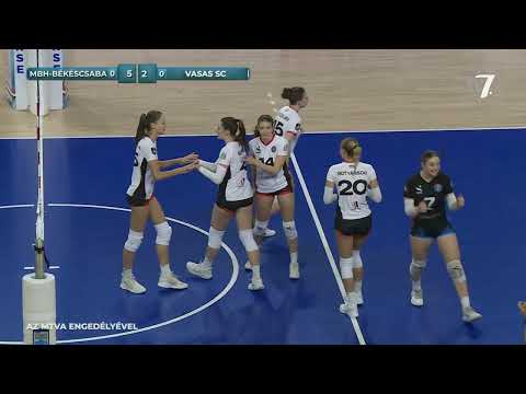 MBH-Békéscsaba - Vasas SC női röplabda Extraliga-mérkőzés