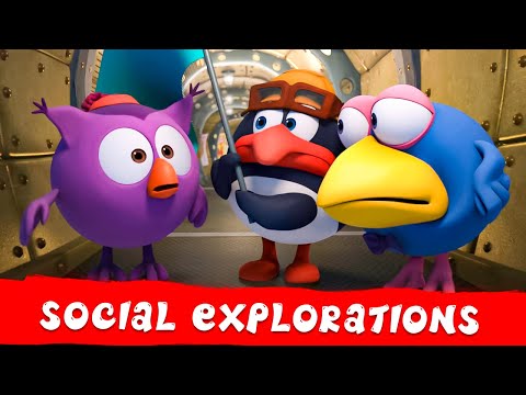 PinCode | Social Explorations 🧐 Best episodes collection | Cartoons for Kids