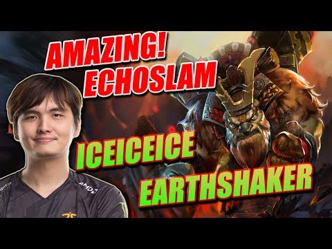 Iceiceice - Earthshaker Offlane | Amazing Echoslam 7.23 DOTA 2 Patch | Pro Full Gameplay MMR Dota 2