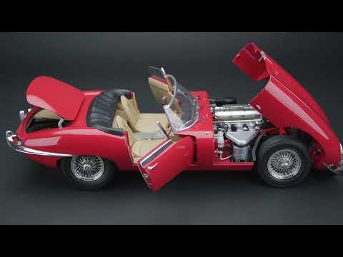 E type Jaguar model kit - 1/8 scale