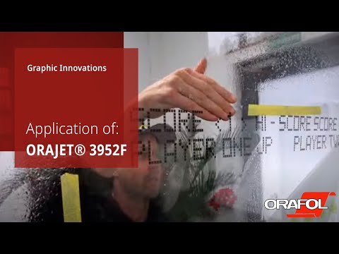 ORAJET 3952F Application Video
