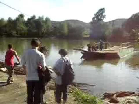 Crossing the Somes river at Turbuta