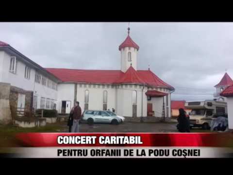 Concert caritabil pentru orfanii de la Podu Coșnei
