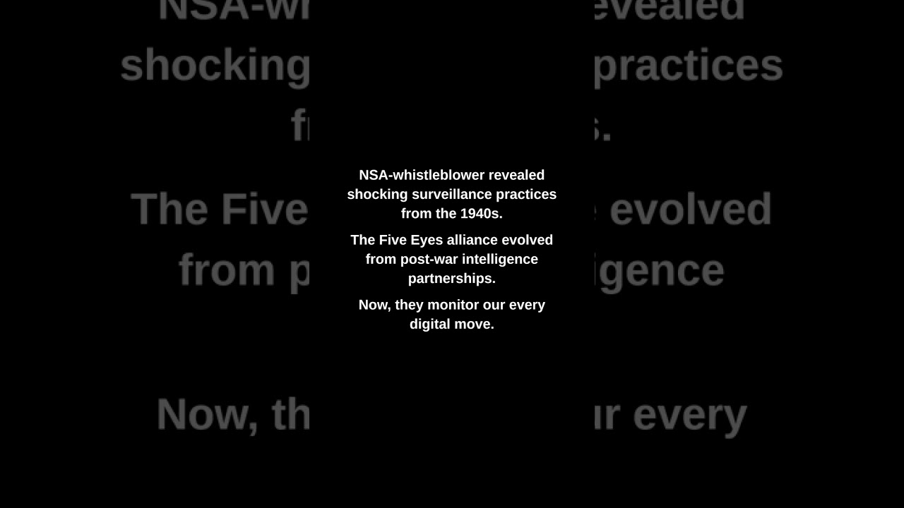NSA-whistleblower revealed shocking surveillance practices from the 1940s.
