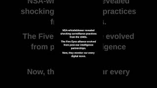 NSA-whistleblower revealed shocking surveillance practices from the 1940s.