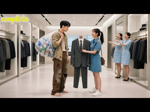 CEO finge mendigo x probar a chica..¡Sin saber q gasta última moneda x comprarle traje!Amor estalla