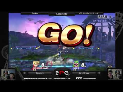 ePG Weekly - Disorient (ZSS) Vs. Dare2Dream (Wario) (Losers R5) - Sm4sh