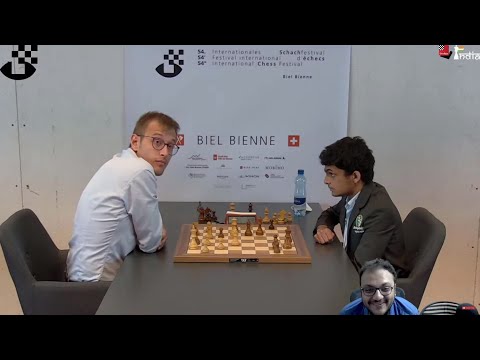 What a deep trick by Nihal! | Noel Studer vs Nihal Sarin | Biel Blitz 2021