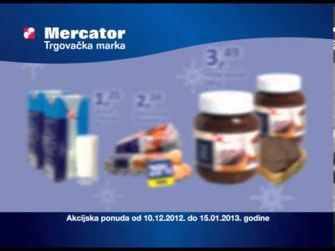 Praznična akcija proizvoda Mercator Trgovačke marke