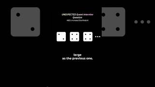 Quant Interview Question #quant