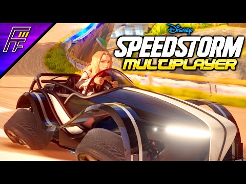 HEAD-TO-HEAD IN GAMELOFT'S NEWEST RACING GAME!! Elizabeth Swann Lvl 15 Disney Speedstorm Multiplayer - YouTube