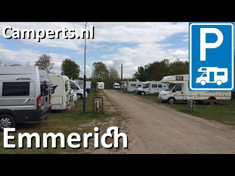 Camperplaats Yachthafen Emmerich, Duitsland (English subtitled)