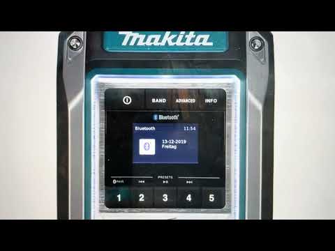 Hard Reset Makita DMR115 Radio