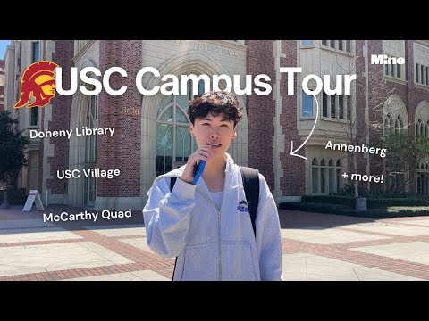 USC Campus Tour 2024 | Marshall School of Business, Annenberg, Doheny Library, Parks, Quads, + more!