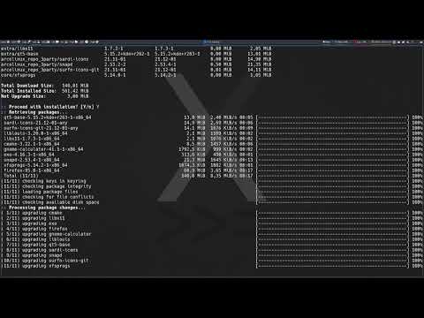 updating arch linux gives me the chills