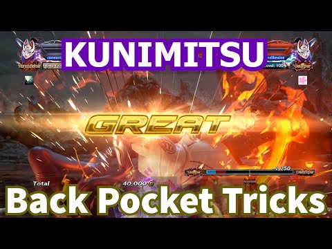Kunimitsu's back pocket tricks | Mirror Match Tekken 7