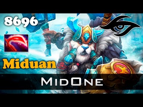 MidOne Tusk - 8696 MMR Secret Dota 2